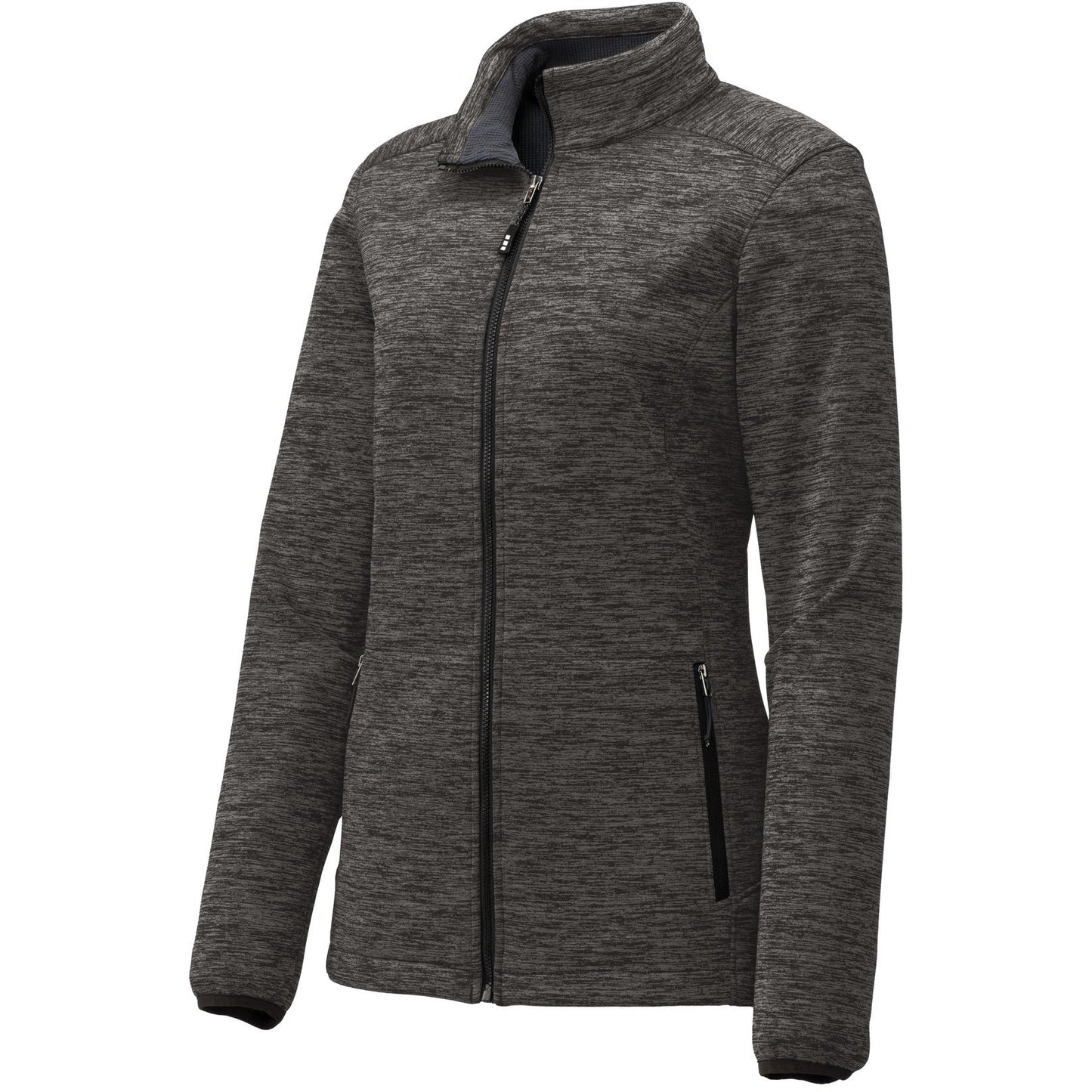 Sport-Tek Women's PosiCharge Electric Heather Soft Shell Jacket