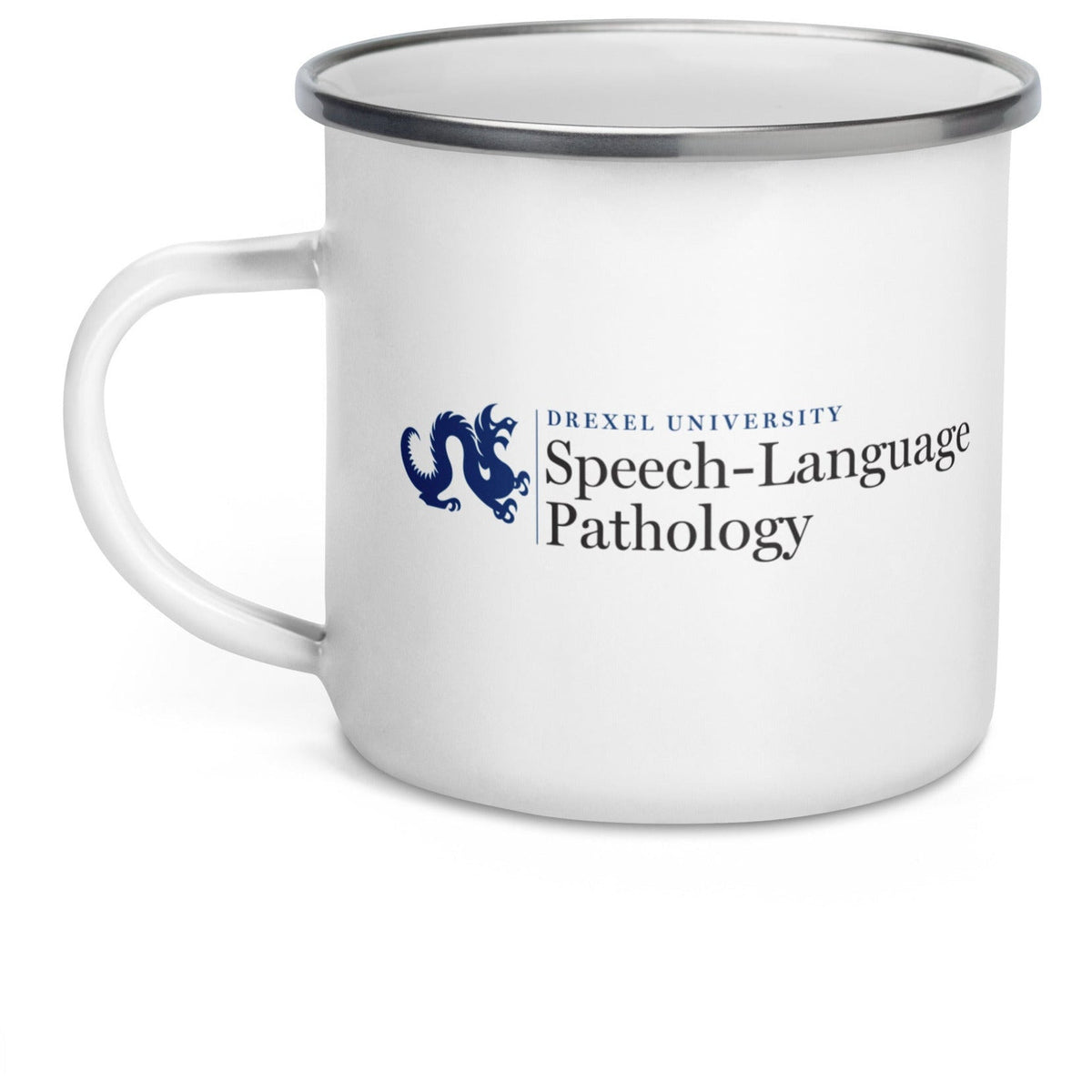Drexel University SLP Enamel Mug