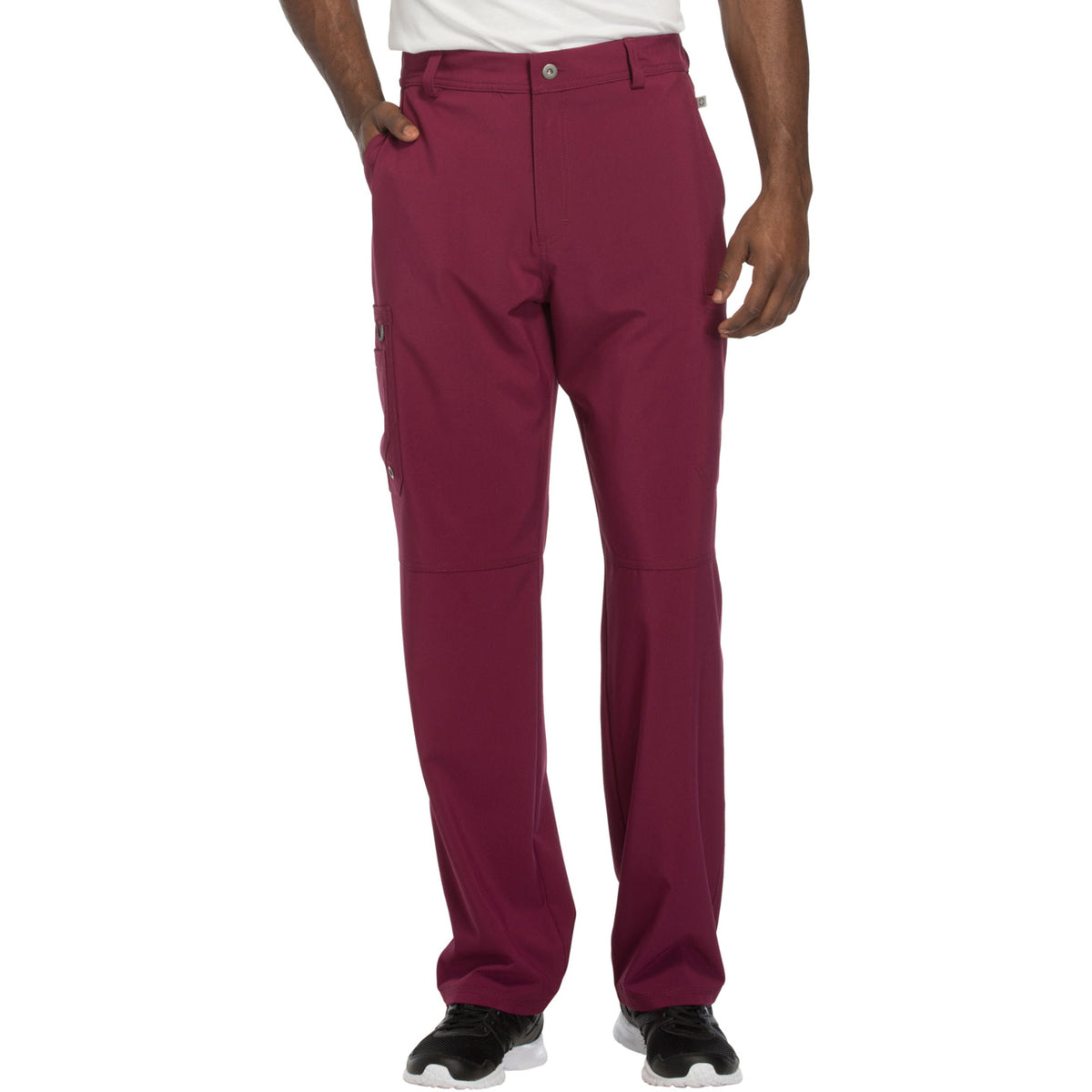 Infinity Infinity Men's Zip Fly Button Closure Tapered Leg Pant