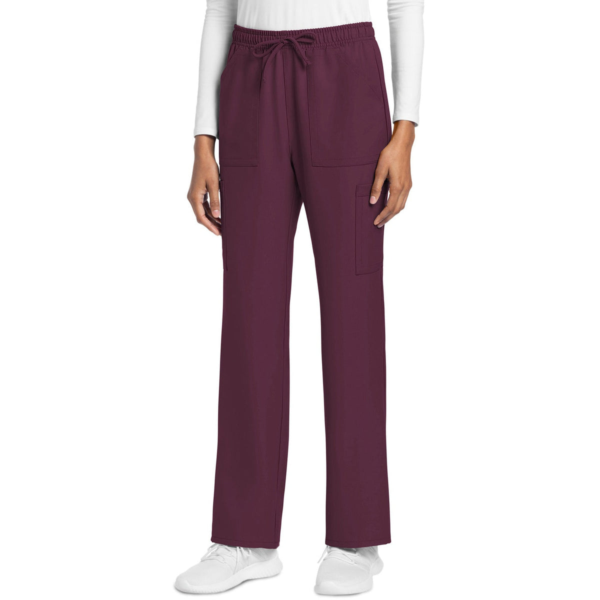 Cherokee Workwear Originals Ultra Women's 4-Pocket Drawstring Cargo Pant