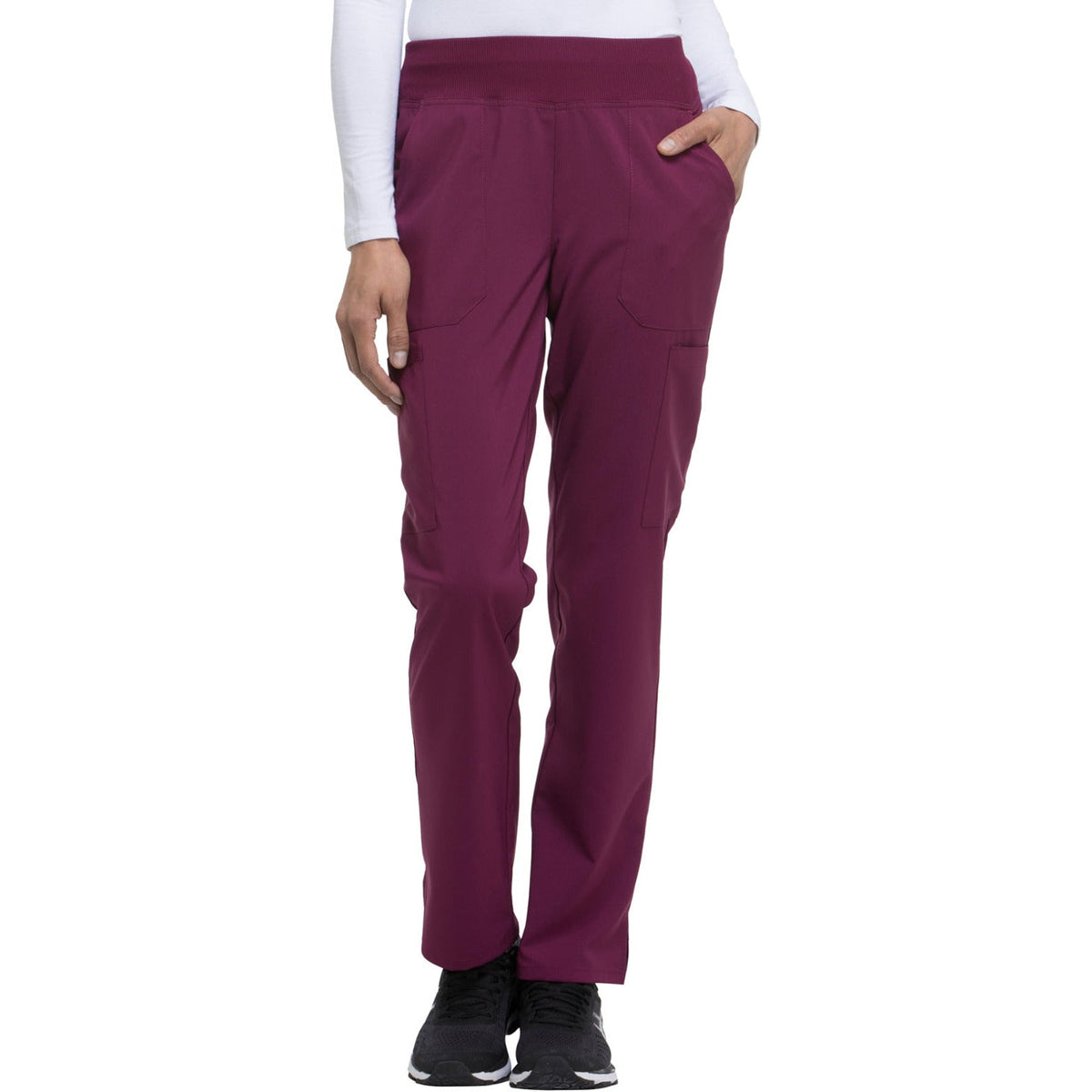 Dickies Medical EDS Essentials Women's Natural Rise Tapered Leg Pull-On Pant