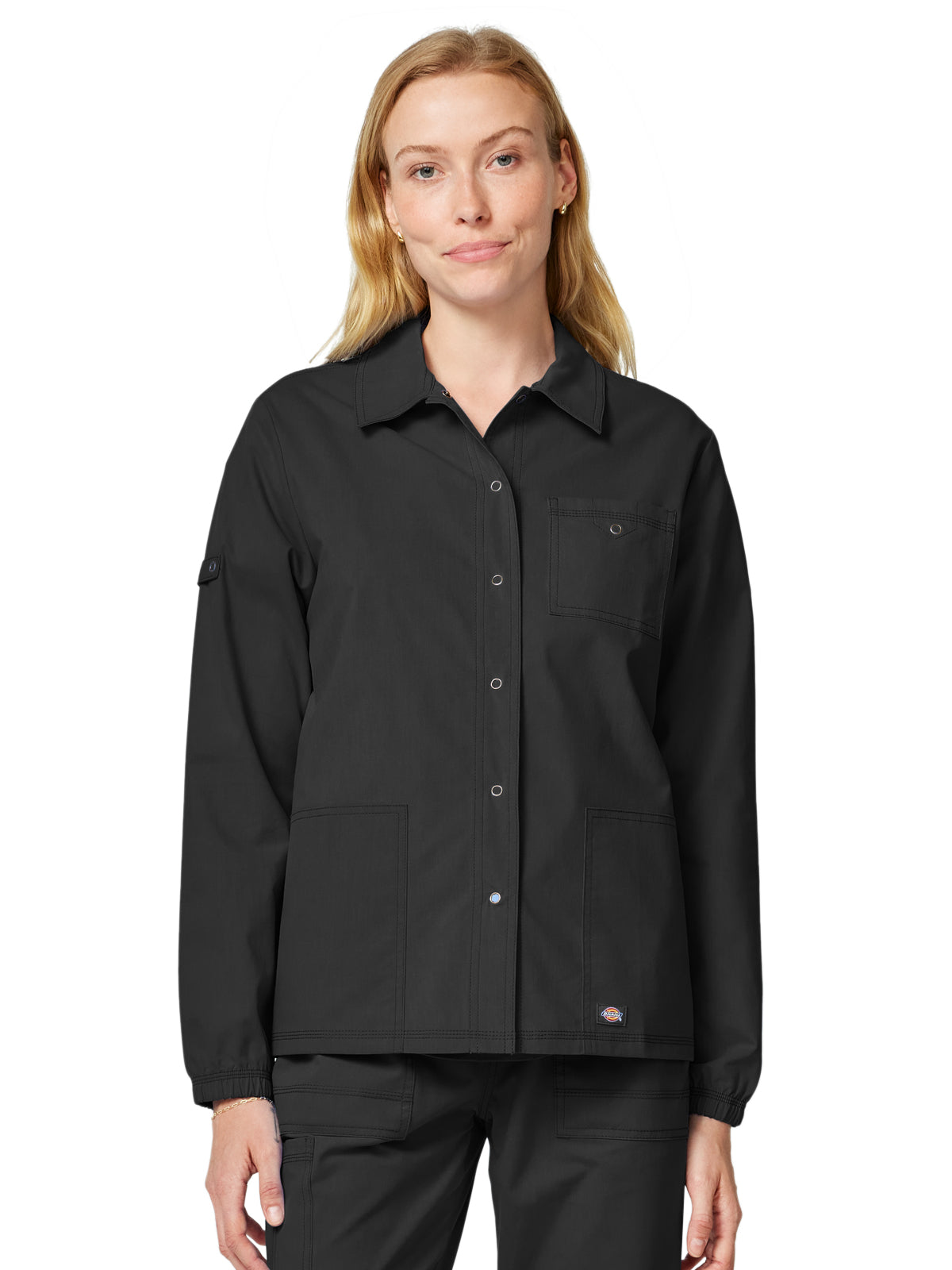 Dickies Medical Forge Women's 3-Pocket Snap Front Jacket