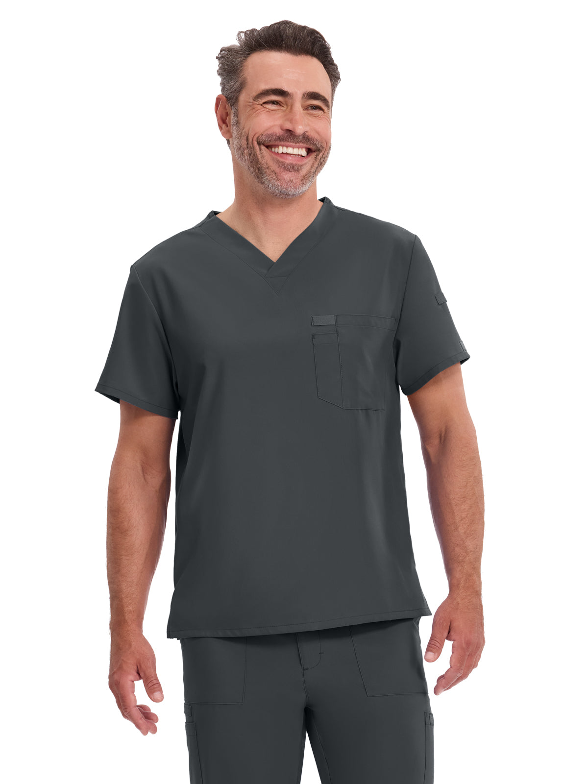 Dickies Medical EDS Essentials Men's 2-Pocket Tuckable V-Neck Top