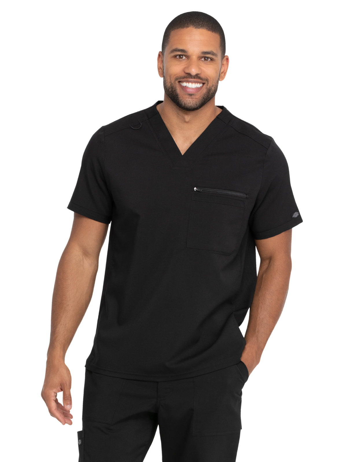 Dickies Medical Balance Men's 2-Pocket Tuckable V-Neck Top