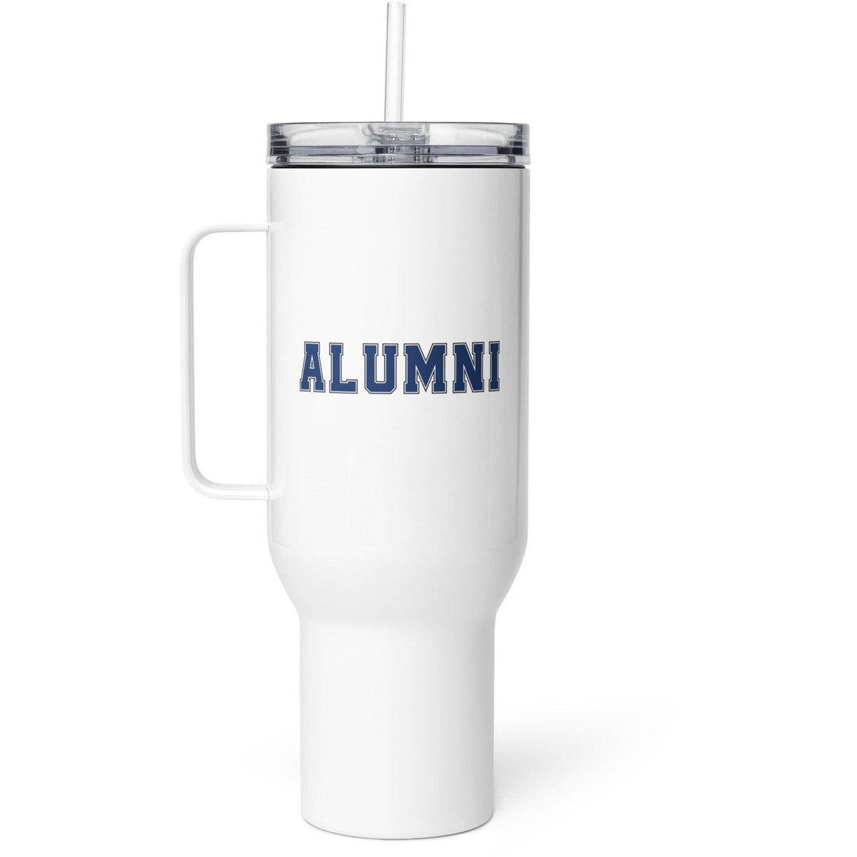 Alumni Travel mug with a handle