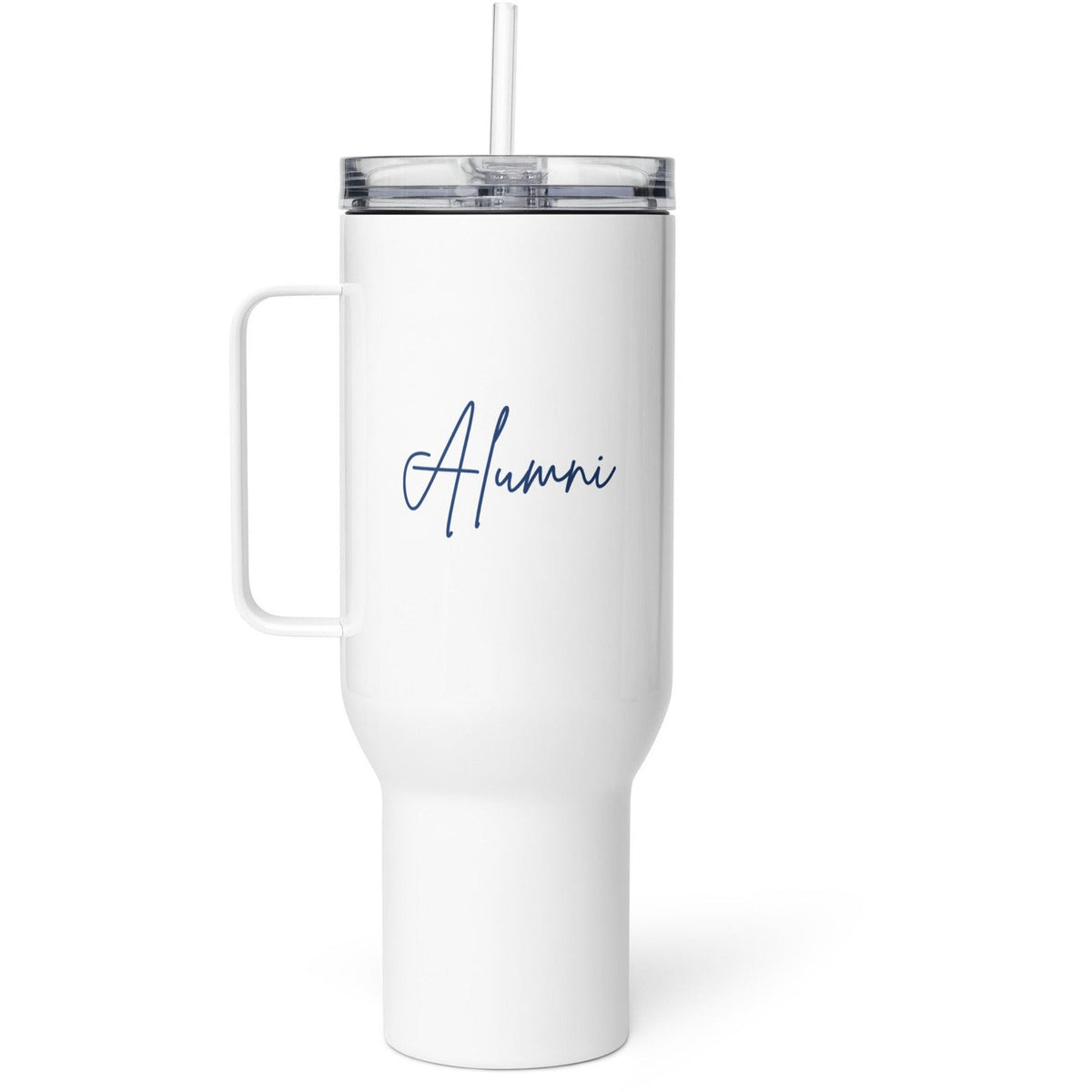 Alumni Travel mug with a handle