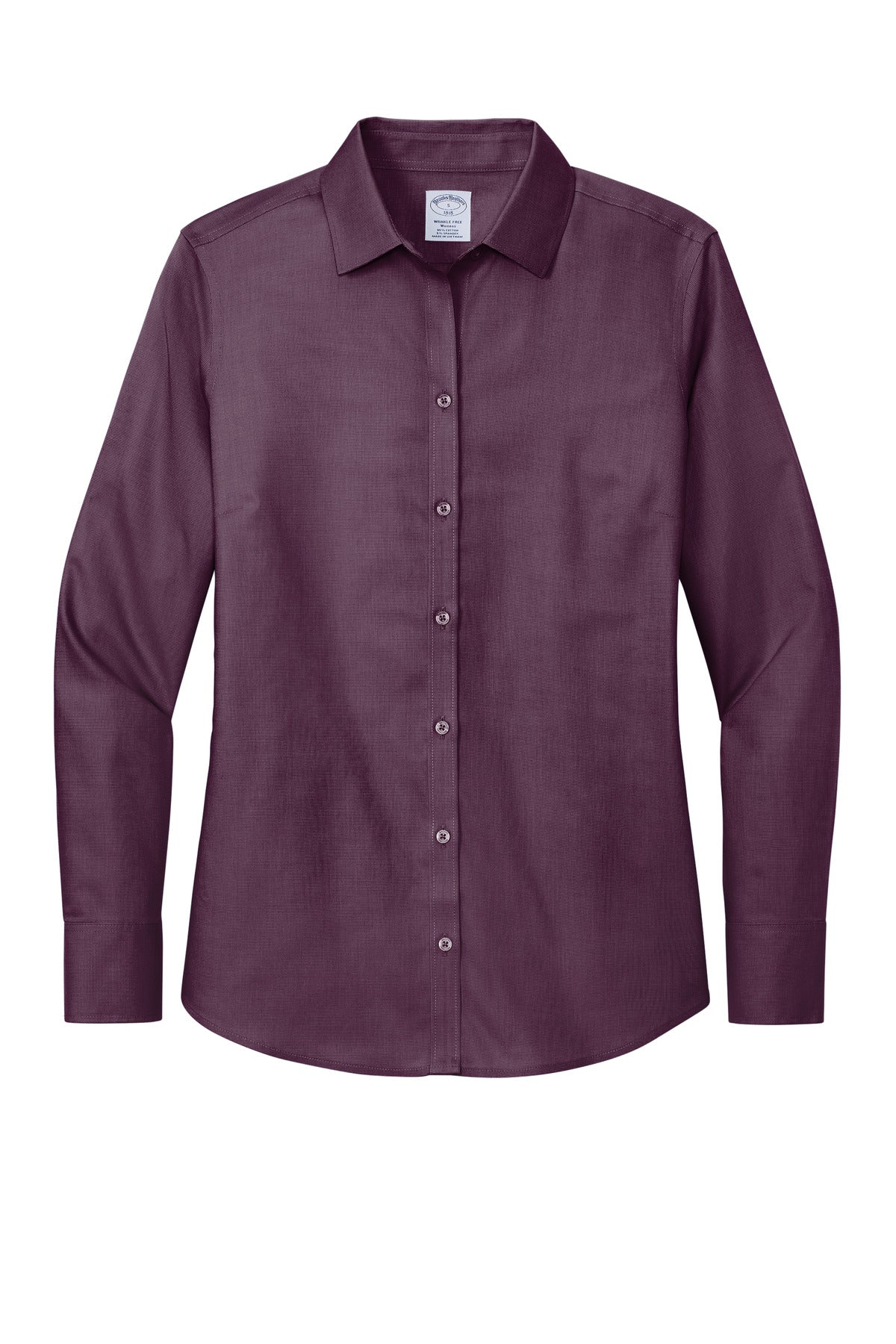 Brooks Brothers Women's Wrinkle-Free Stretch Nailhead Shirt
