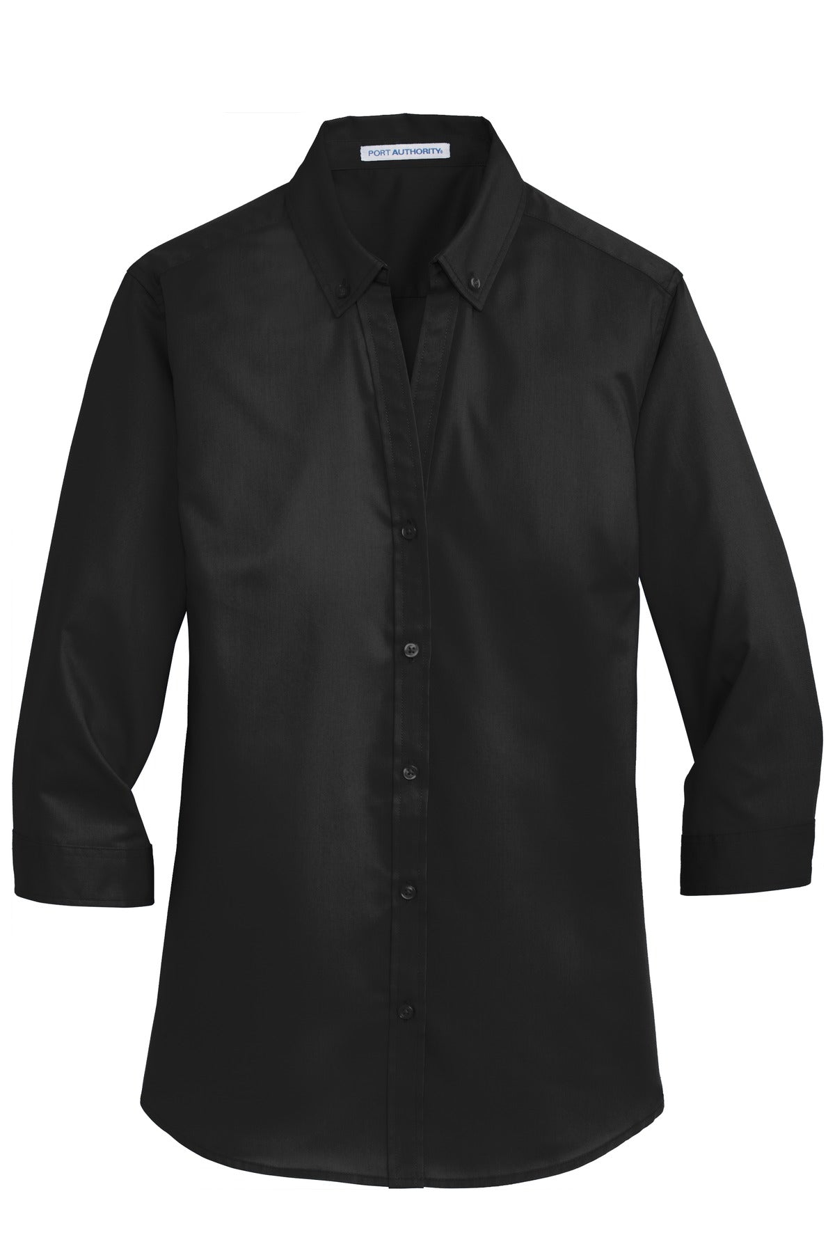 Port Authority Women's 3/4-Sleeve SuperPro Twill Shirt