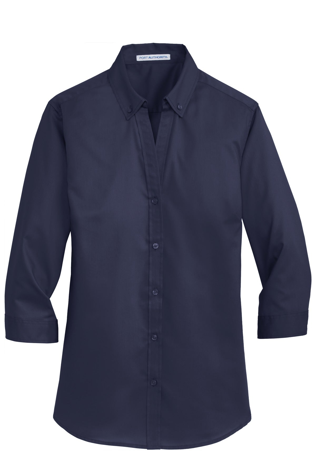 Port Authority Women's 3/4-Sleeve SuperPro Twill Shirt
