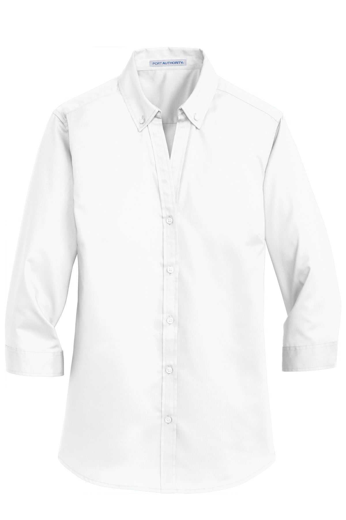 Port Authority Women's 3/4-Sleeve SuperPro Twill Shirt