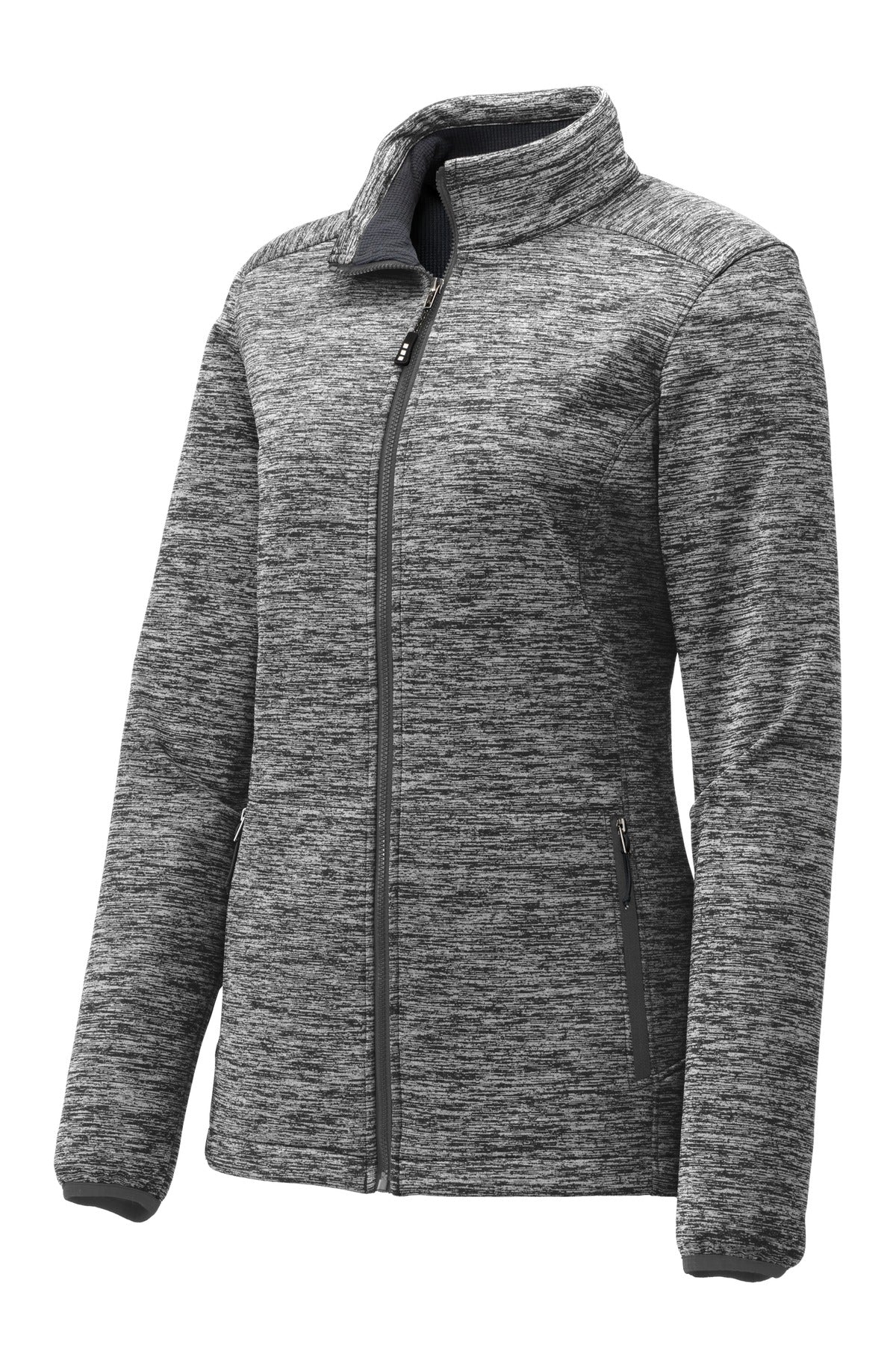 Sport-Tek Women's PosiCharge Electric Heather Soft Shell Jacket