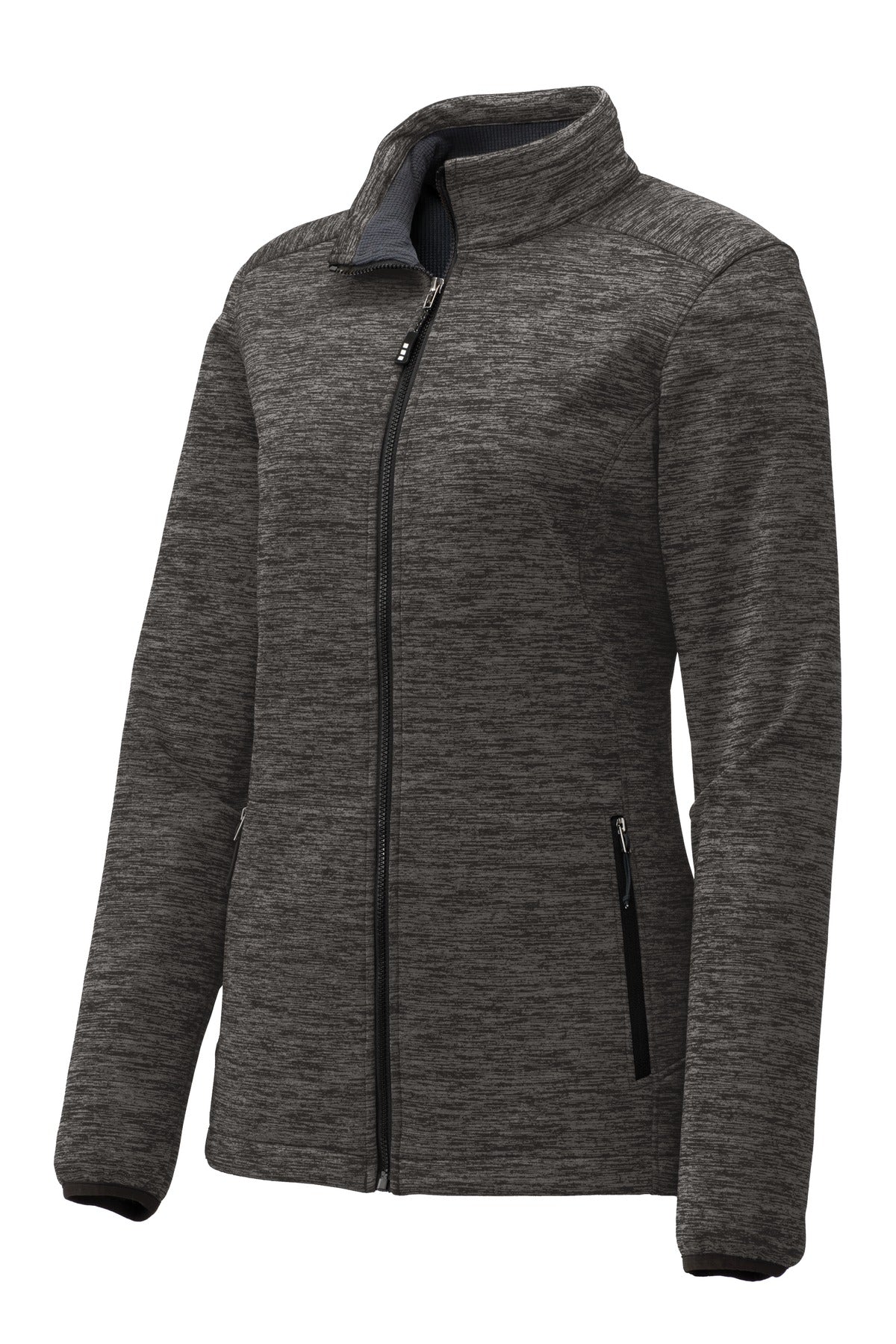 Sport-Tek Women's PosiCharge Electric Heather Soft Shell Jacket
