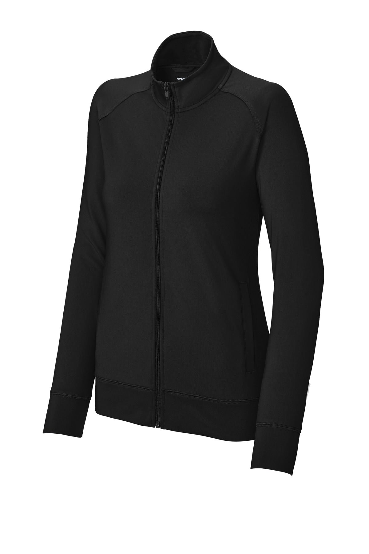 Sport-Tek Women's Sport-Wick Stretch Full-Zip Cadet Jacket