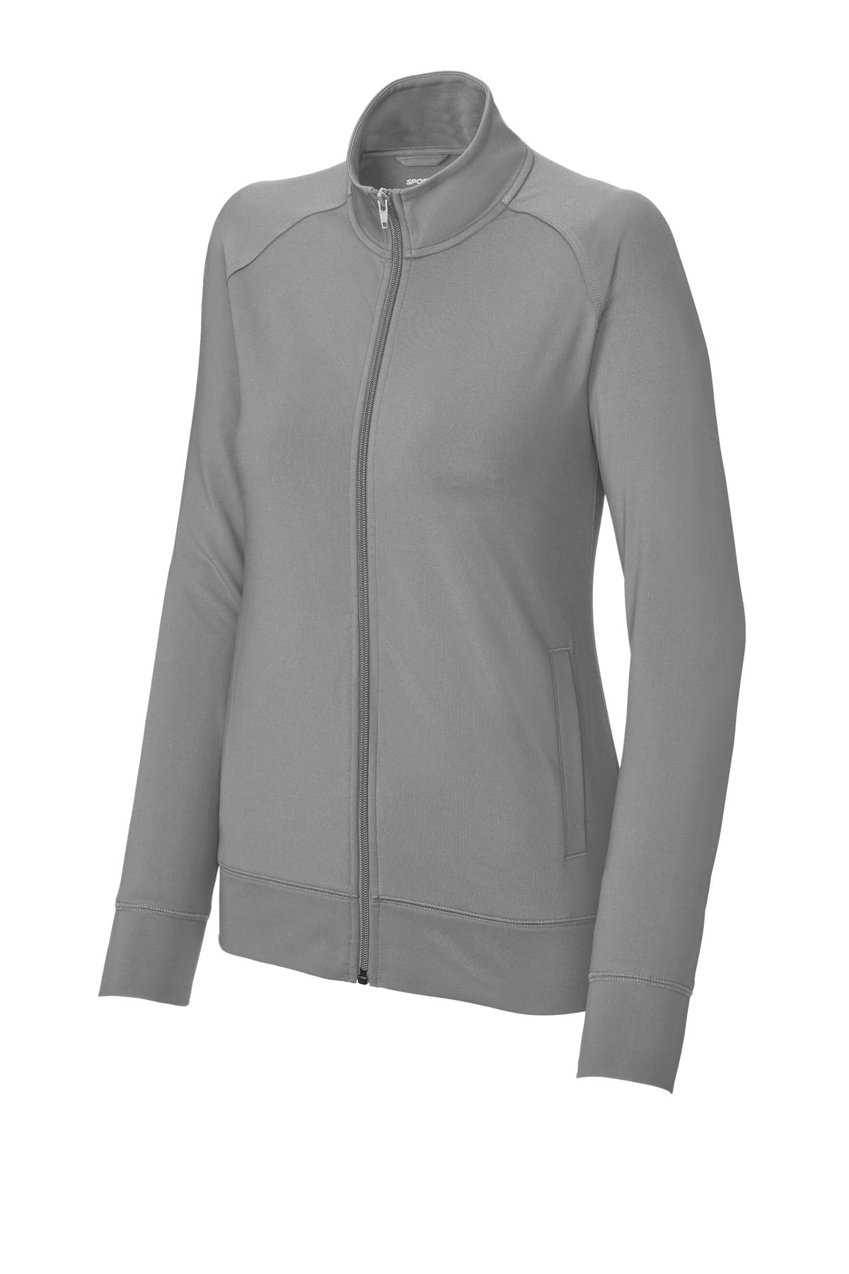Sport-Tek Women's Sport-Wick Stretch Full-Zip Cadet Jacket