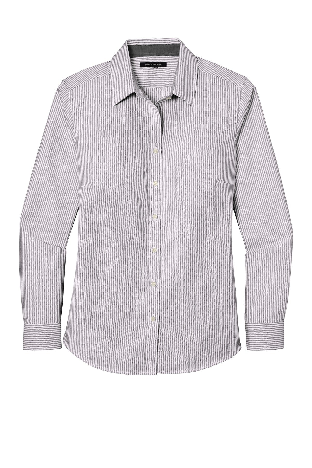 Port Authority Women's SuperPro Oxford Stripe Shirt