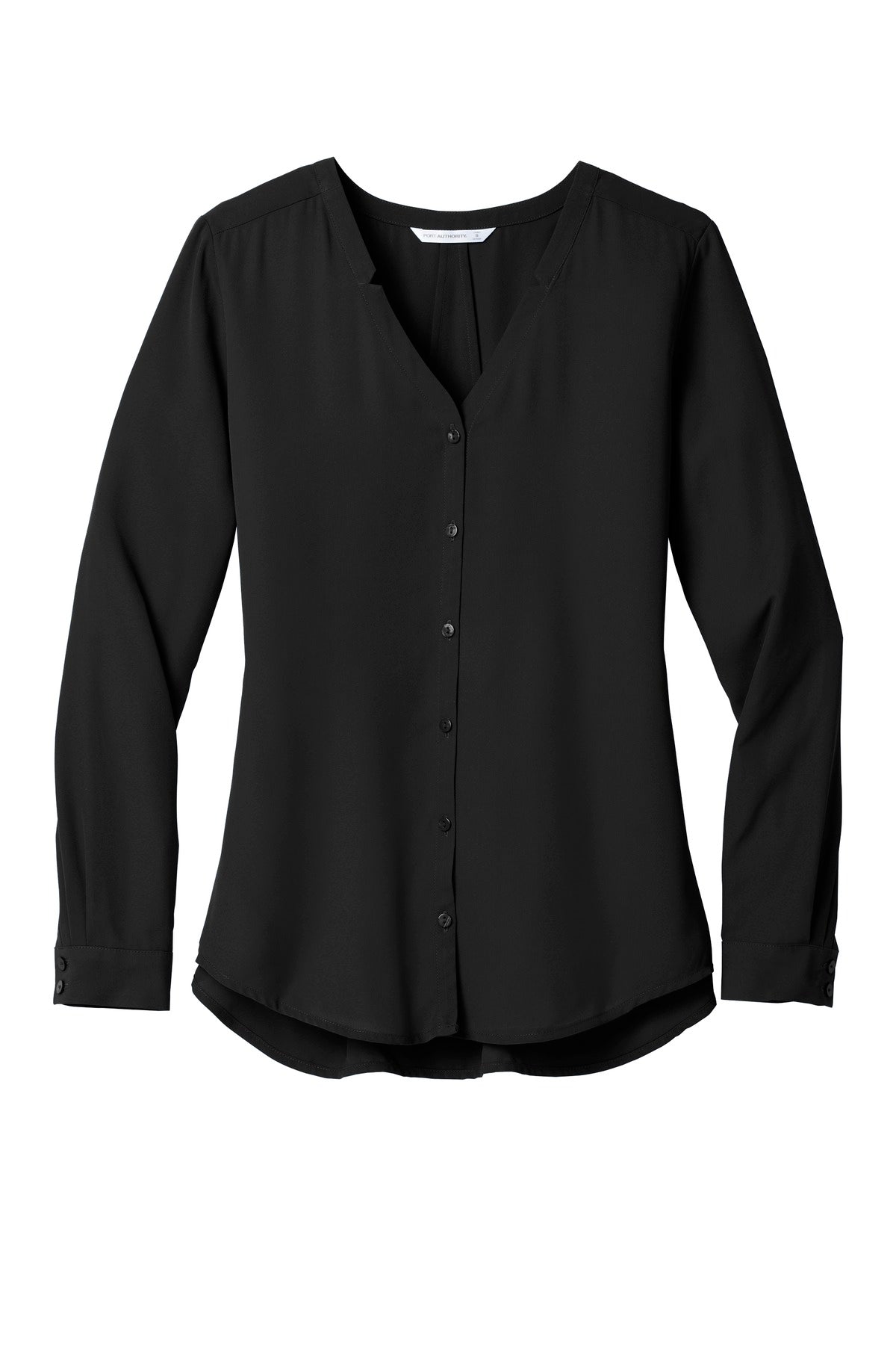 Port Authority Women's Long Sleeve Button-Front Blouse