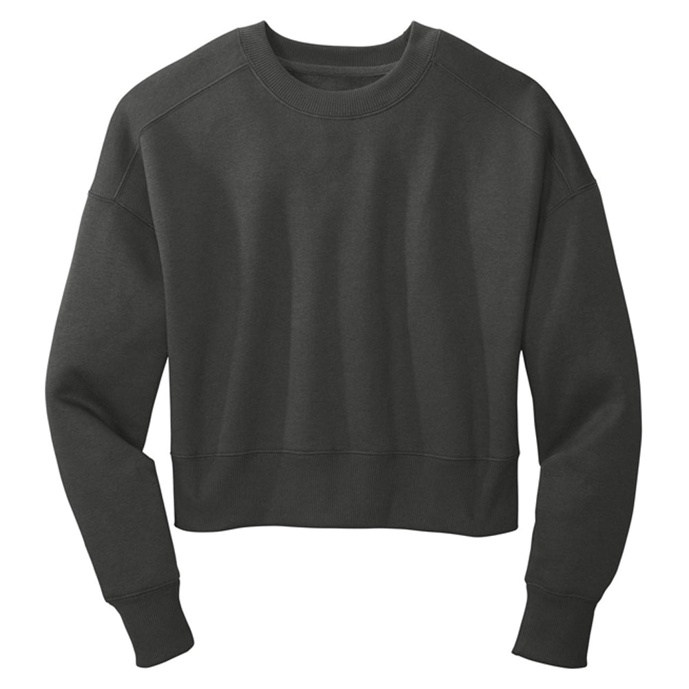 District Women's Perfect Weight Fleece Cropped Crew