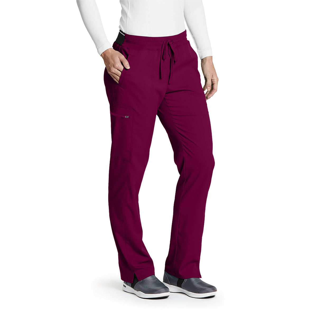 Barco Grey's Anatomy Stretch Women's Zip Cargo Pocket Kim Pant