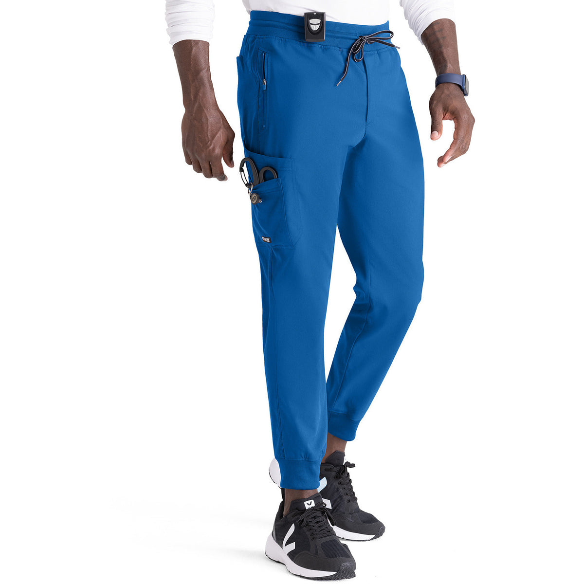 Barco Grey's Anatomy Stretch Men's Zip-Fly Murphy Jogger Pant