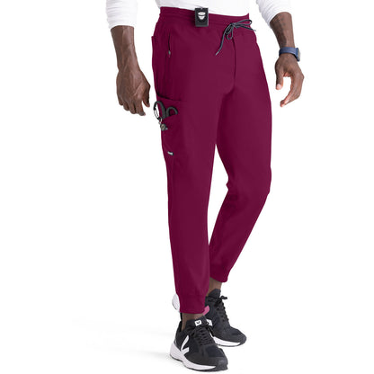 Barco Grey's Anatomy Stretch Men's Zip-Fly Murphy Jogger Pant
