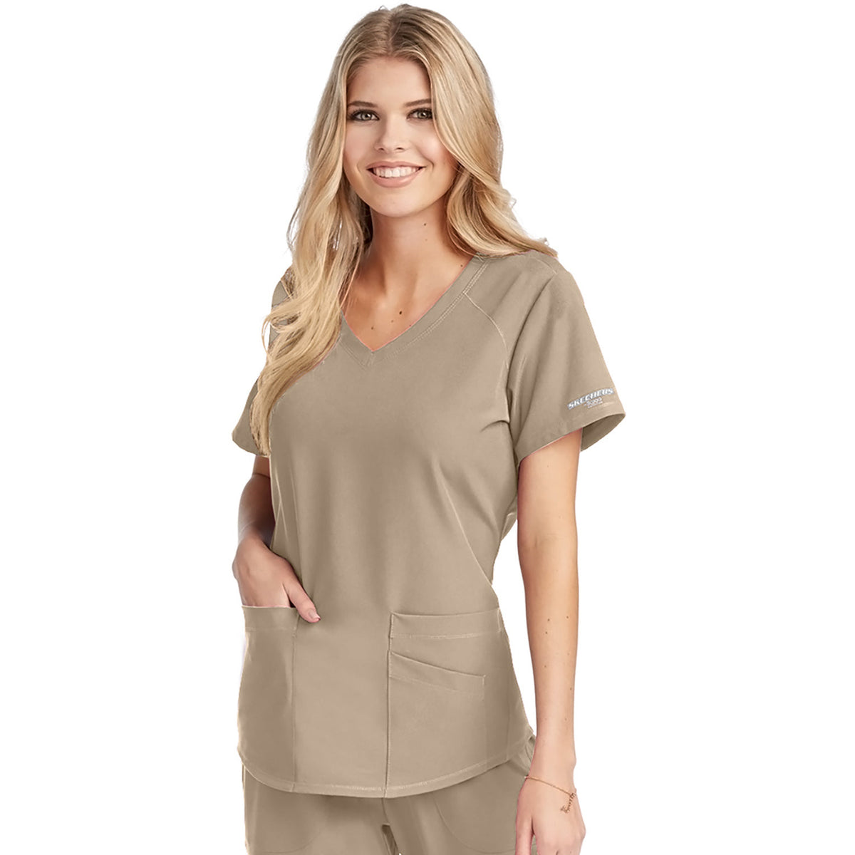 Barco Skechers Women's V-Neck Top