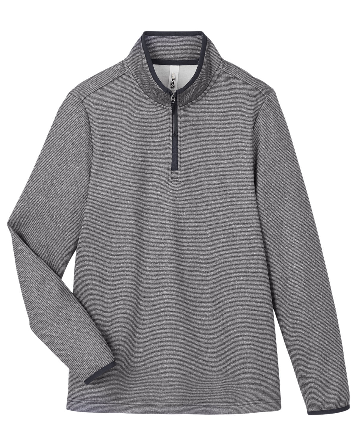 Ladies' Venture Heathered Stripe Quarter-Zip