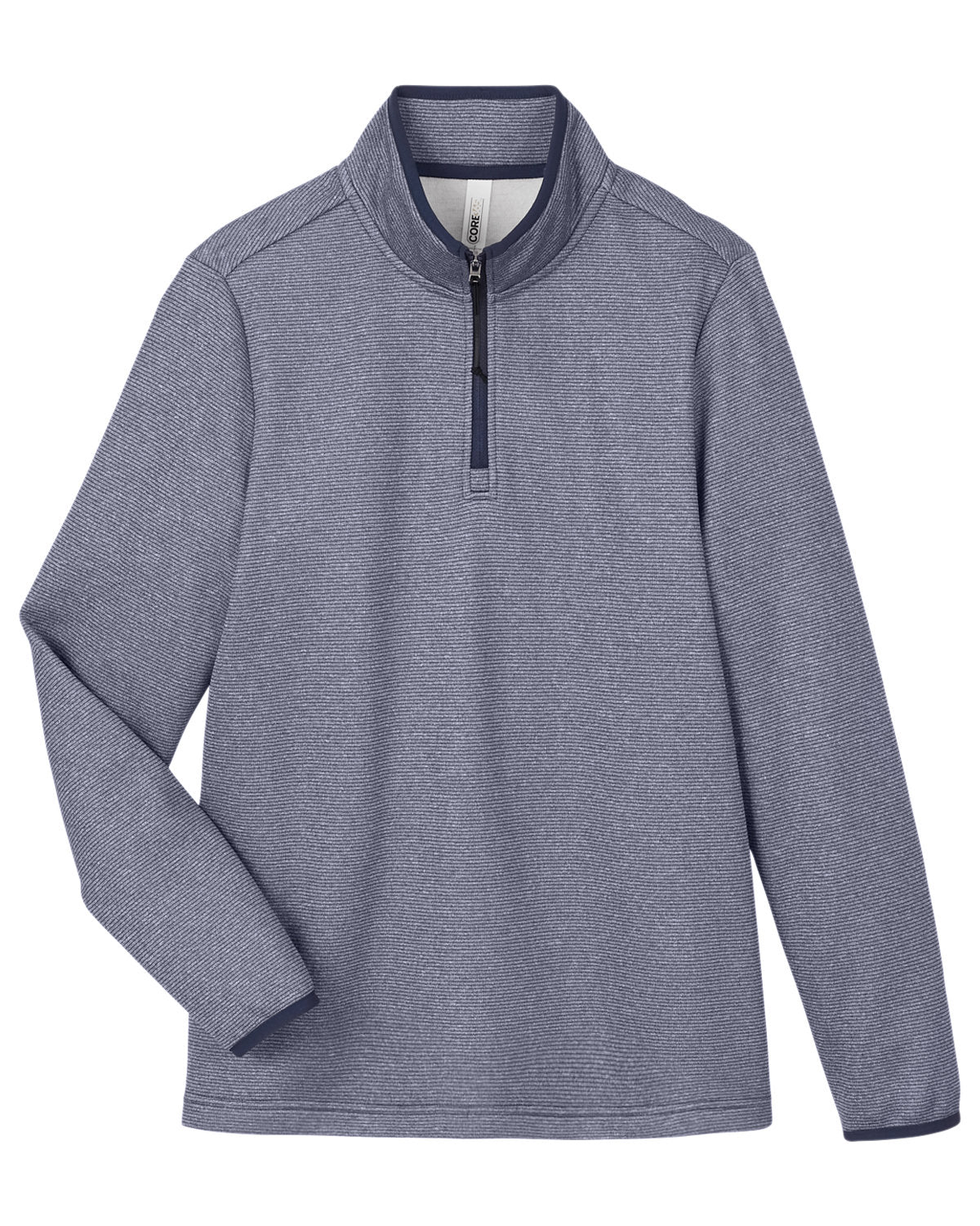 Ladies' Venture Heathered Stripe Quarter-Zip
