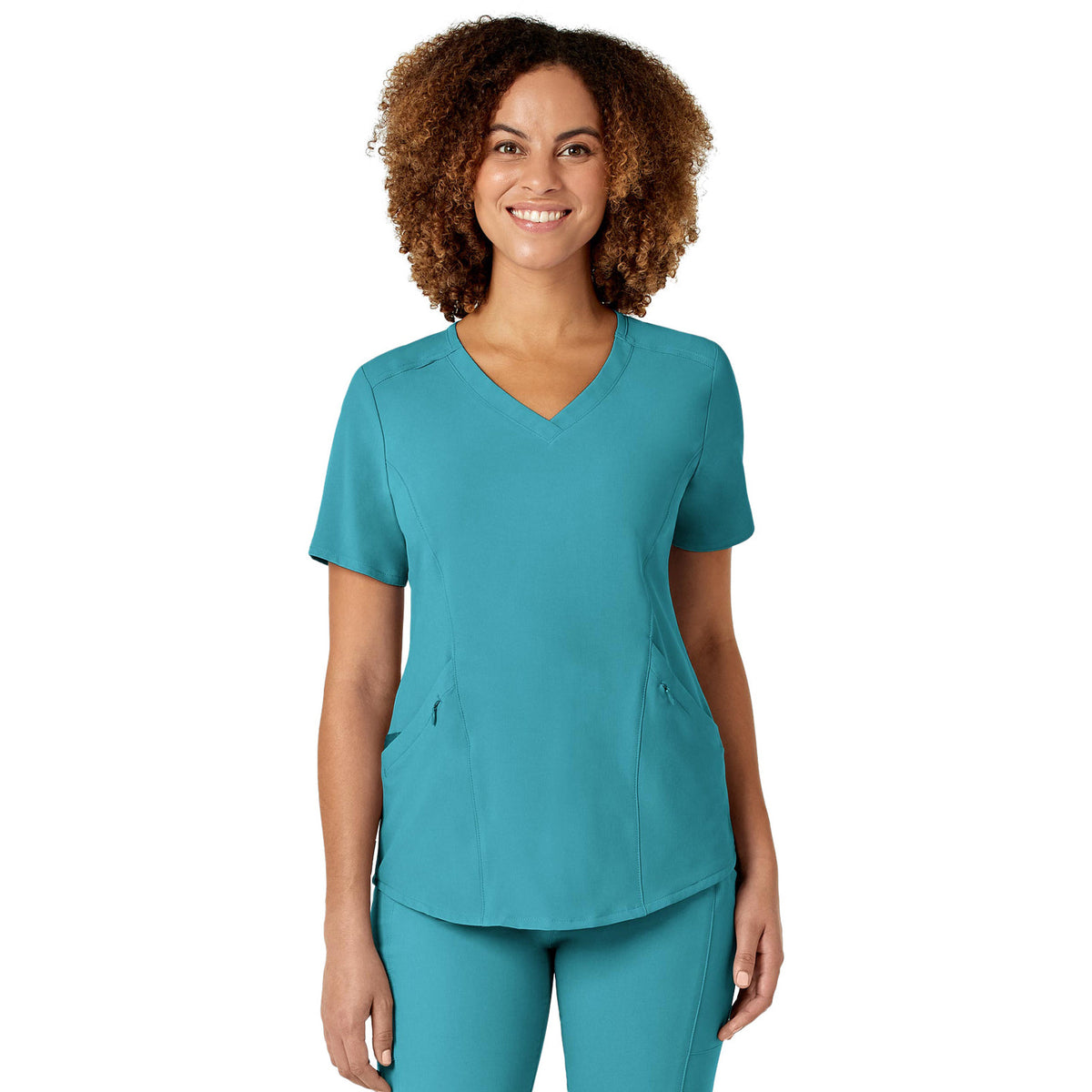 Wink Renew Women's Four-Pocket V-Neck Top