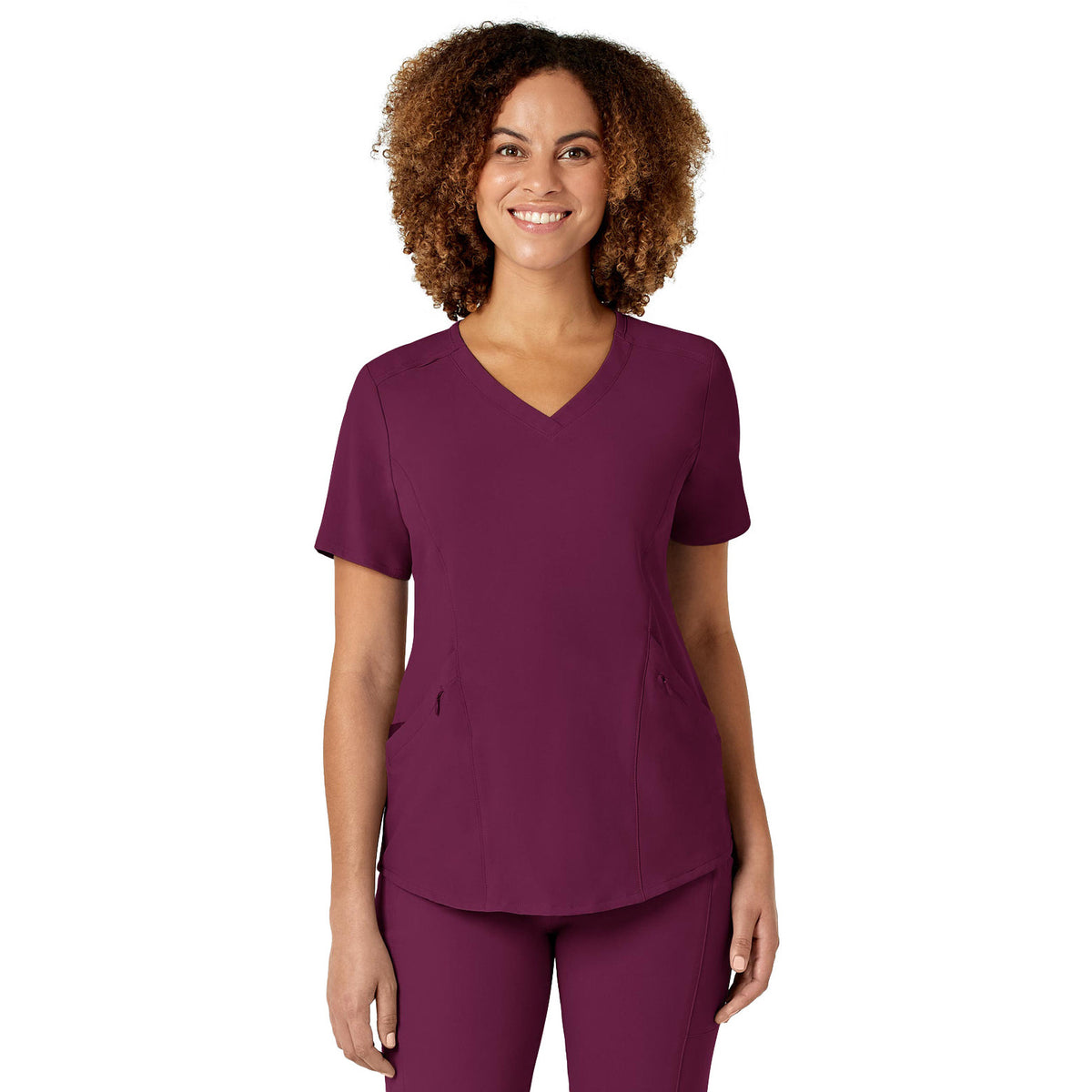 Wink Renew Women's Four-Pocket V-Neck Top