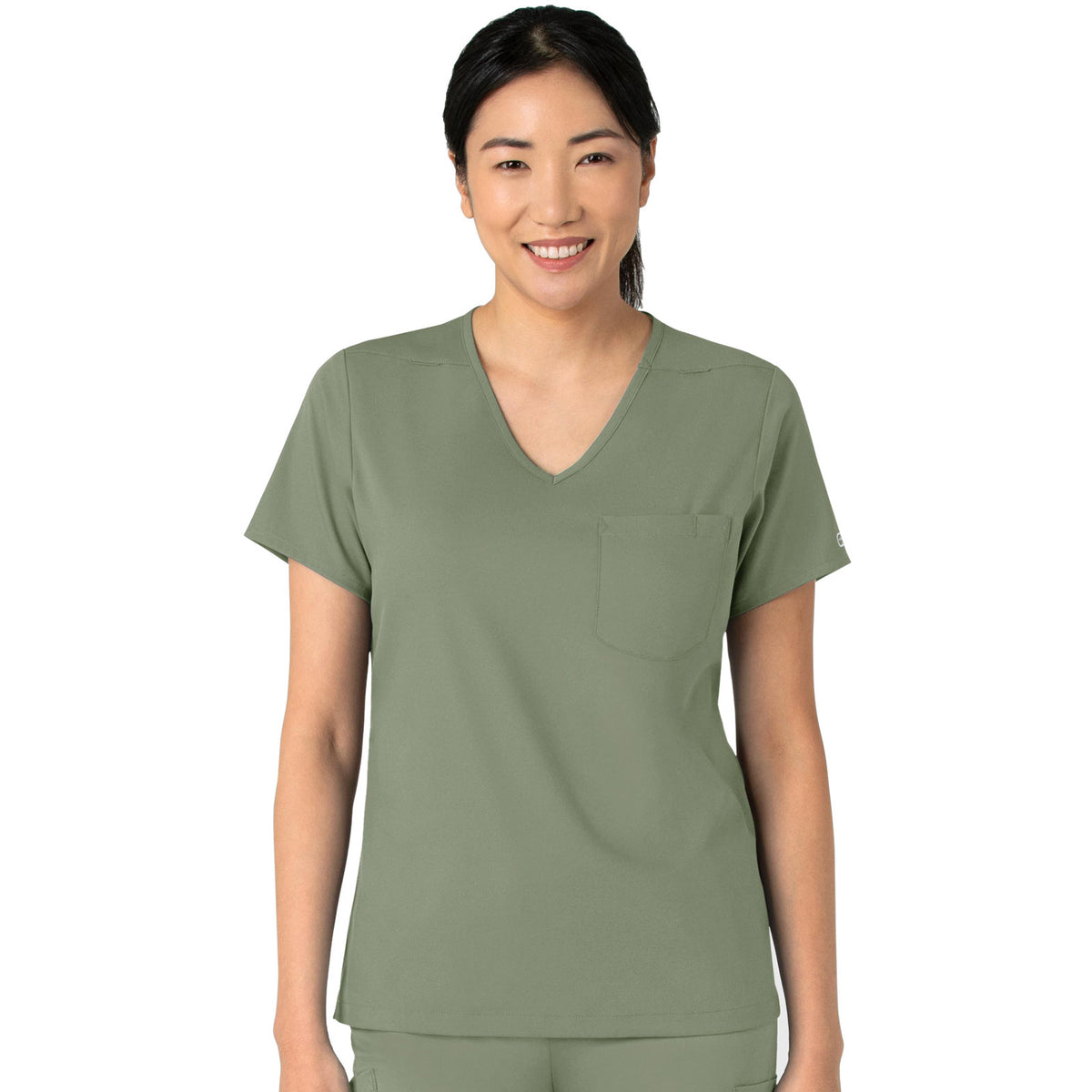 Wink Boundless Women's Two-Pocket Tuck-In V-Neck Top