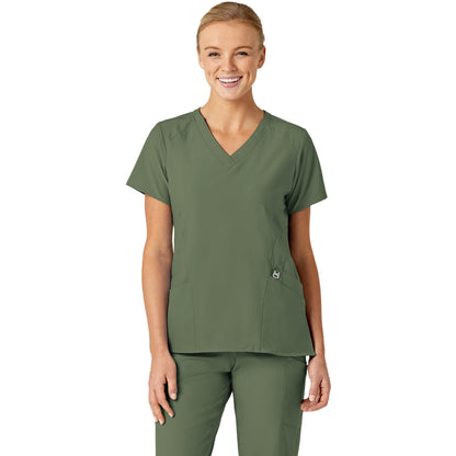 Wink W123 Women's Five-Pocket V-Neck Top