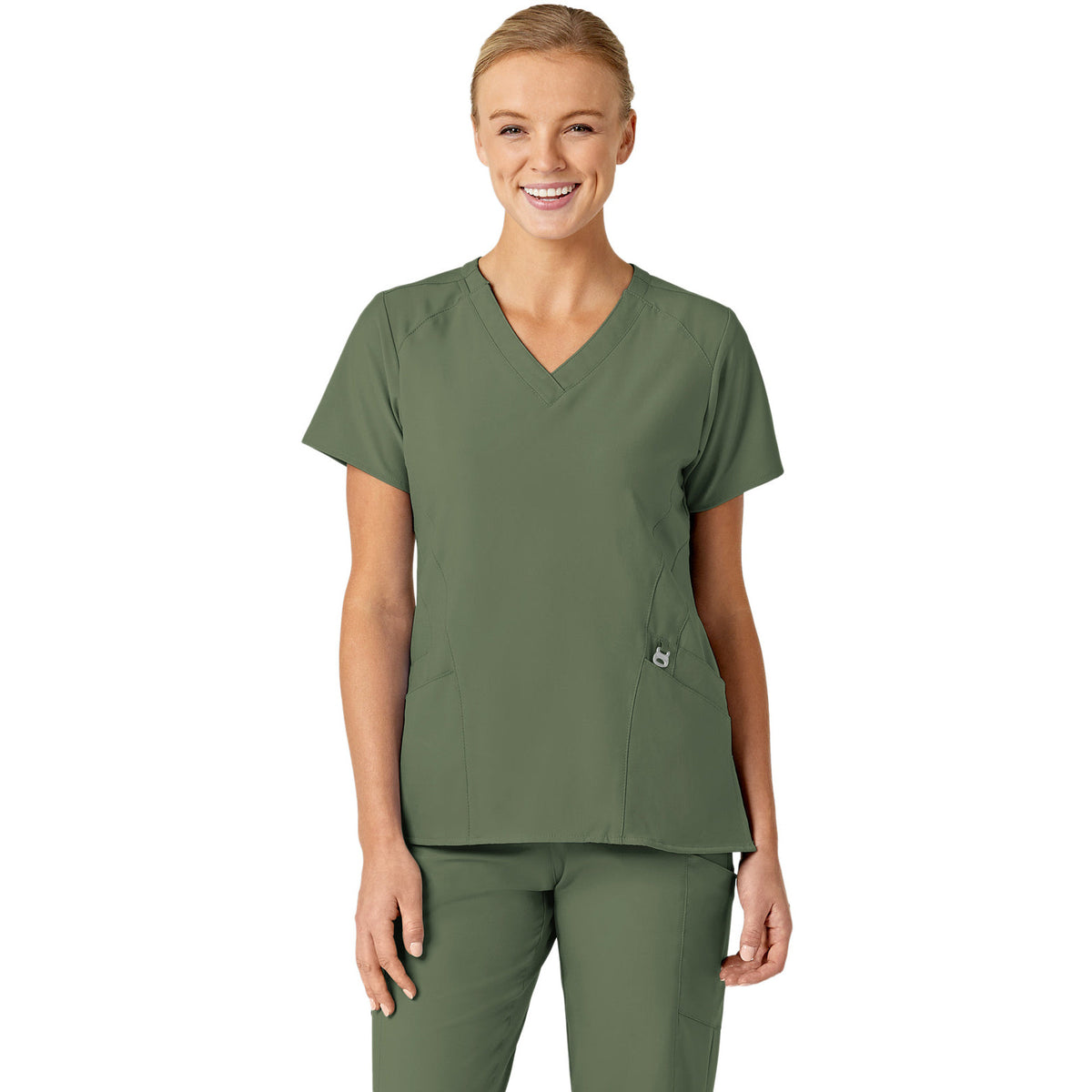 Wink W123 Women's Five-Pocket V-Neck Top