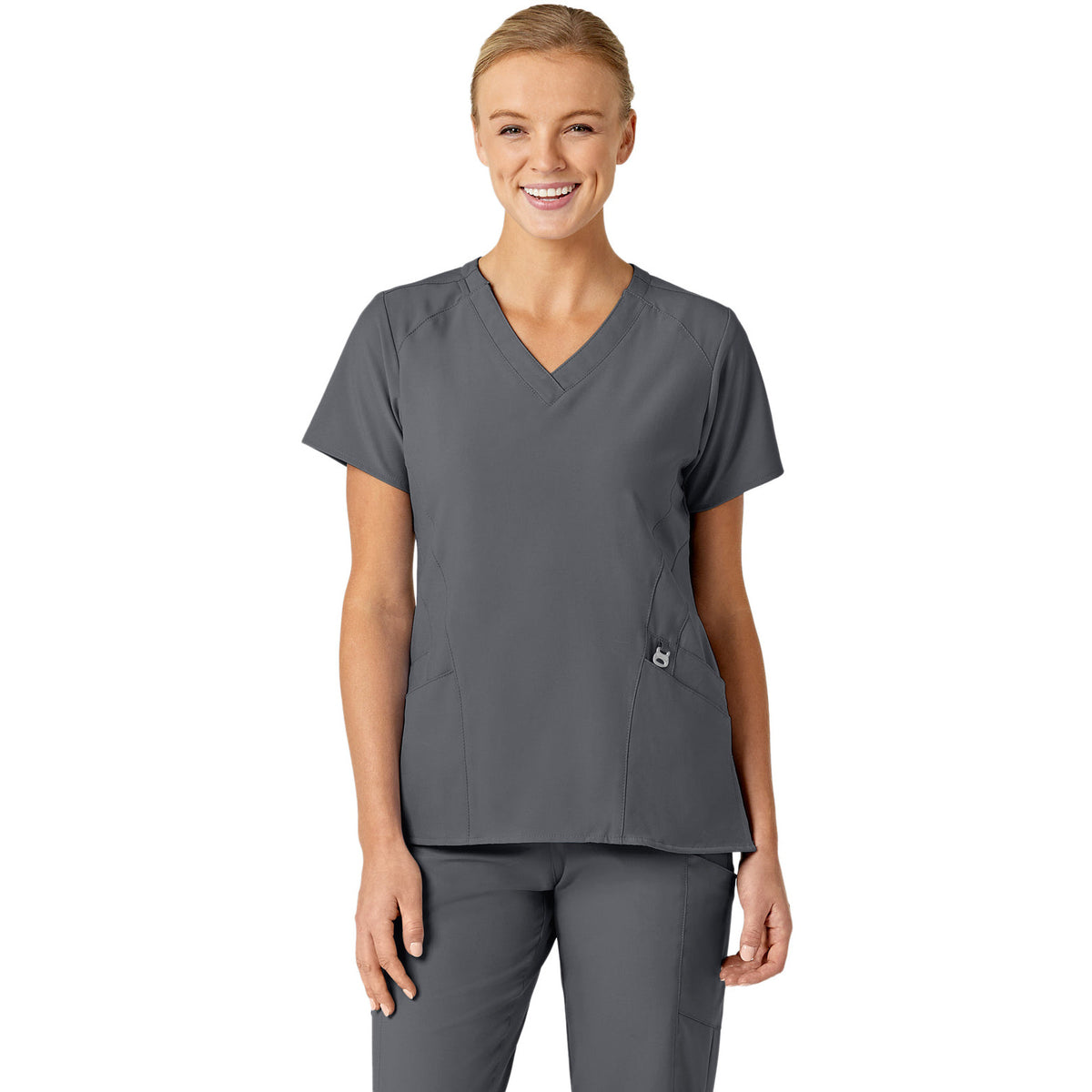 Wink W123 Women's Five-Pocket V-Neck Top