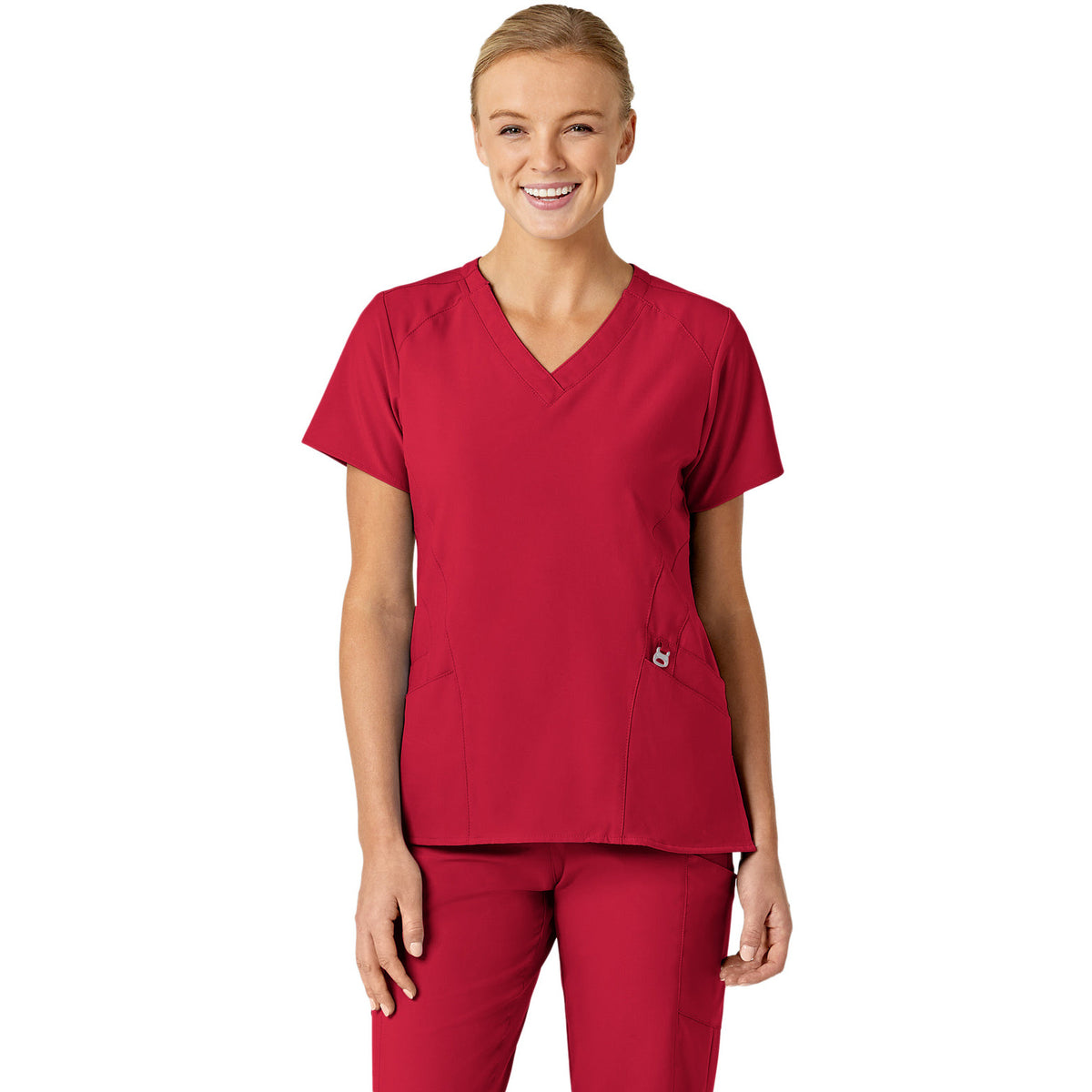 Wink W123 Women's Five-Pocket V-Neck Top