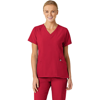 Wink W123 Women's Five-Pocket V-Neck Top