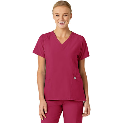 Wink W123 Women's Five-Pocket V-Neck Top