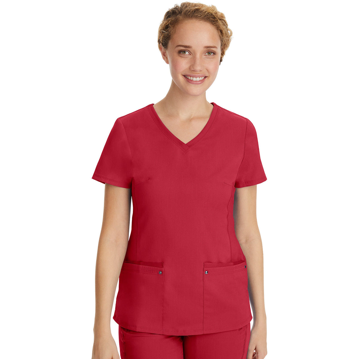 Healing Hands HH Purple Label Women's 2-Pocket Juliet Stylish V-Neck Top