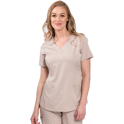 Healing Hands Women's 4-Pocket Monica V-Neck Top