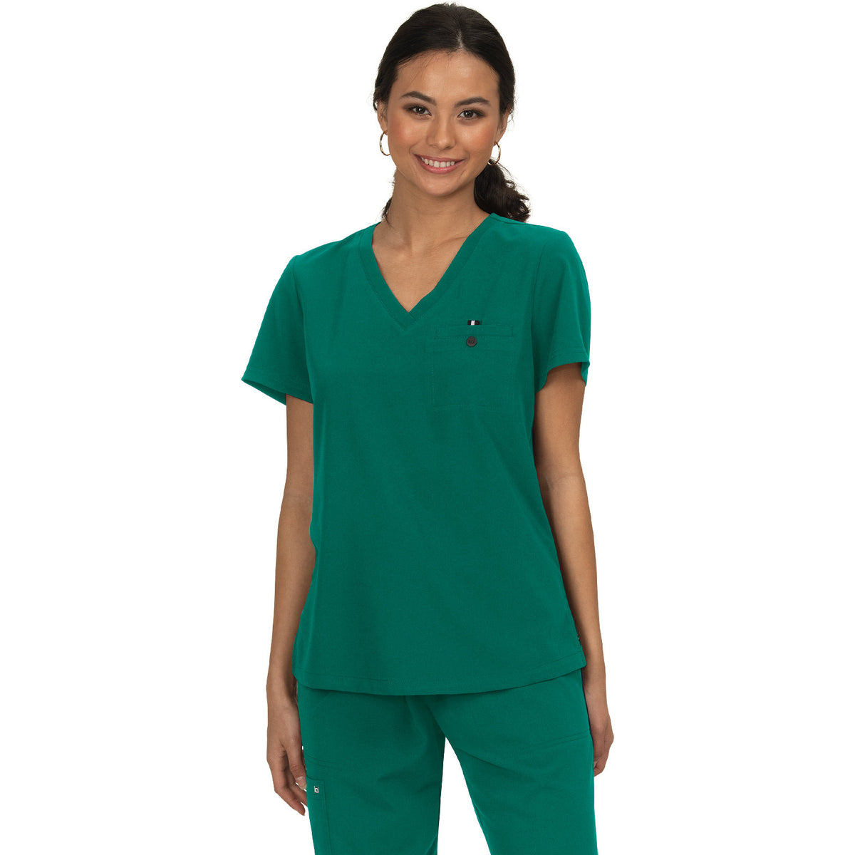 KOI Next Gen Women's 1-Pocket Tuck-In Ready to Work Top