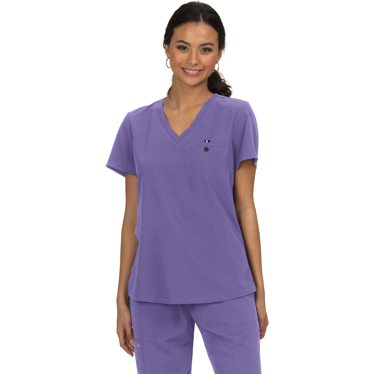 KOI Next Gen Women's 1-Pocket Tuck-In Ready to Work Top