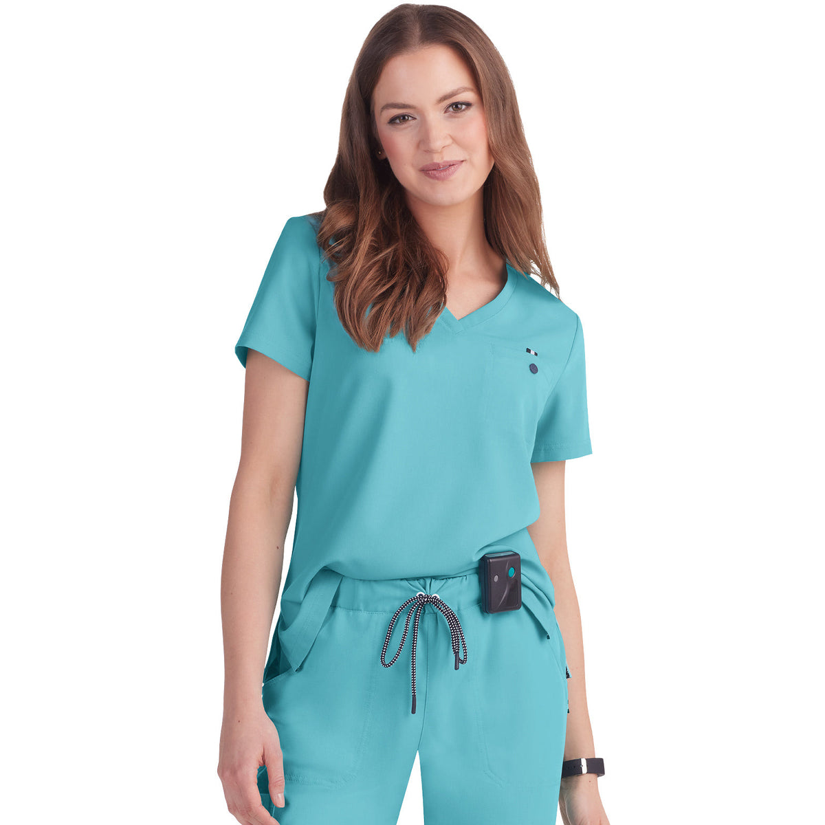 KOI Next Gen Women's 1-Pocket Tuck-In Ready to Work Top