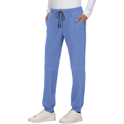 KOI Next Gen Women's 7-Pocket Stretch Jogger Good Vibe Pant