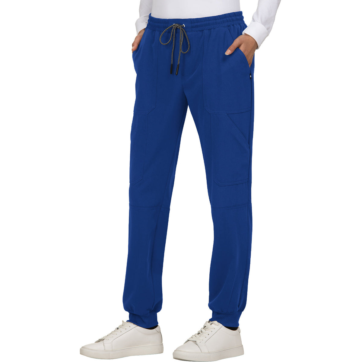 KOI Next Gen Women's 7-Pocket Stretch Jogger Good Vibe Pant