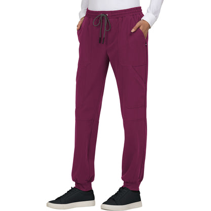 KOI Next Gen Women's 7-Pocket Stretch Jogger Good Vibe Pant