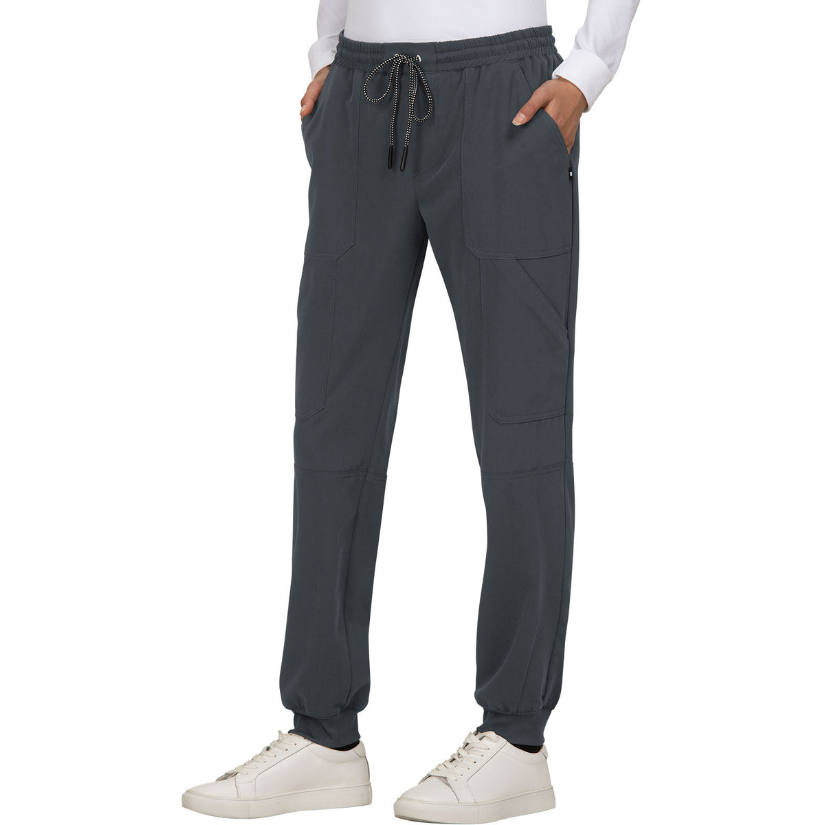 KOI Next Gen Women's 7-Pocket Stretch Jogger Good Vibe Pant