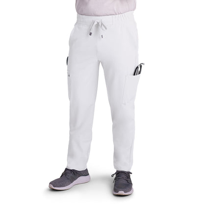 KOI Cureology Men's 6-Pocket Drawstring Elastic Waist Neuro Pant