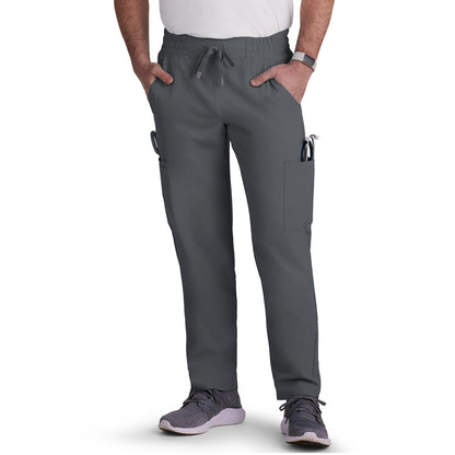 KOI Cureology Men's 6-Pocket Drawstring Elastic Waist Neuro Pant