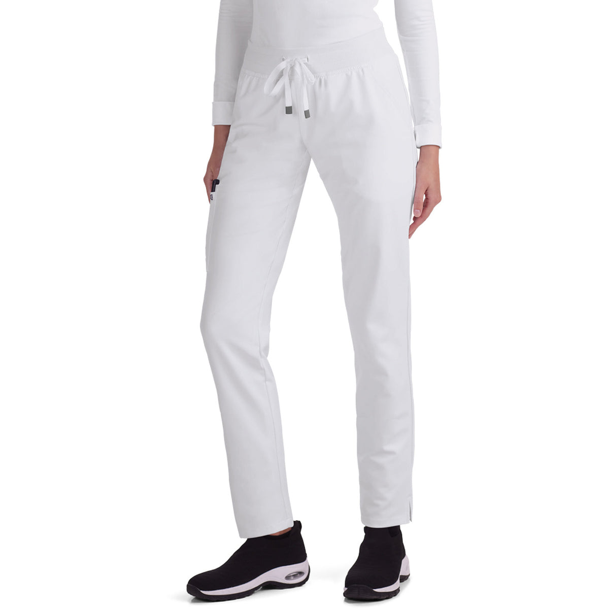 KOI Cureology Women's 7-Pocket Drawstring Elastic Waist Atria Pant
