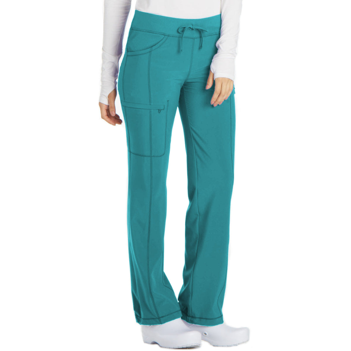 Infinity Infinity Women's 4-Pocket Low Rise Pant