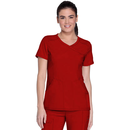 Infinity Infinity Women's 4-Pocket Mock Wrap Top